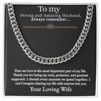 Load image into Gallery viewer, My Strong and Amazing Husband
