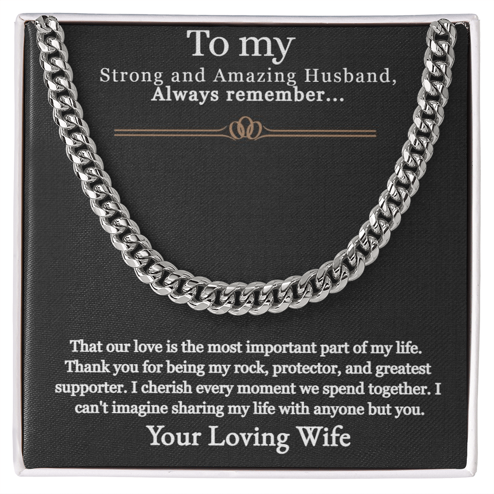 My Strong and Amazing Husband